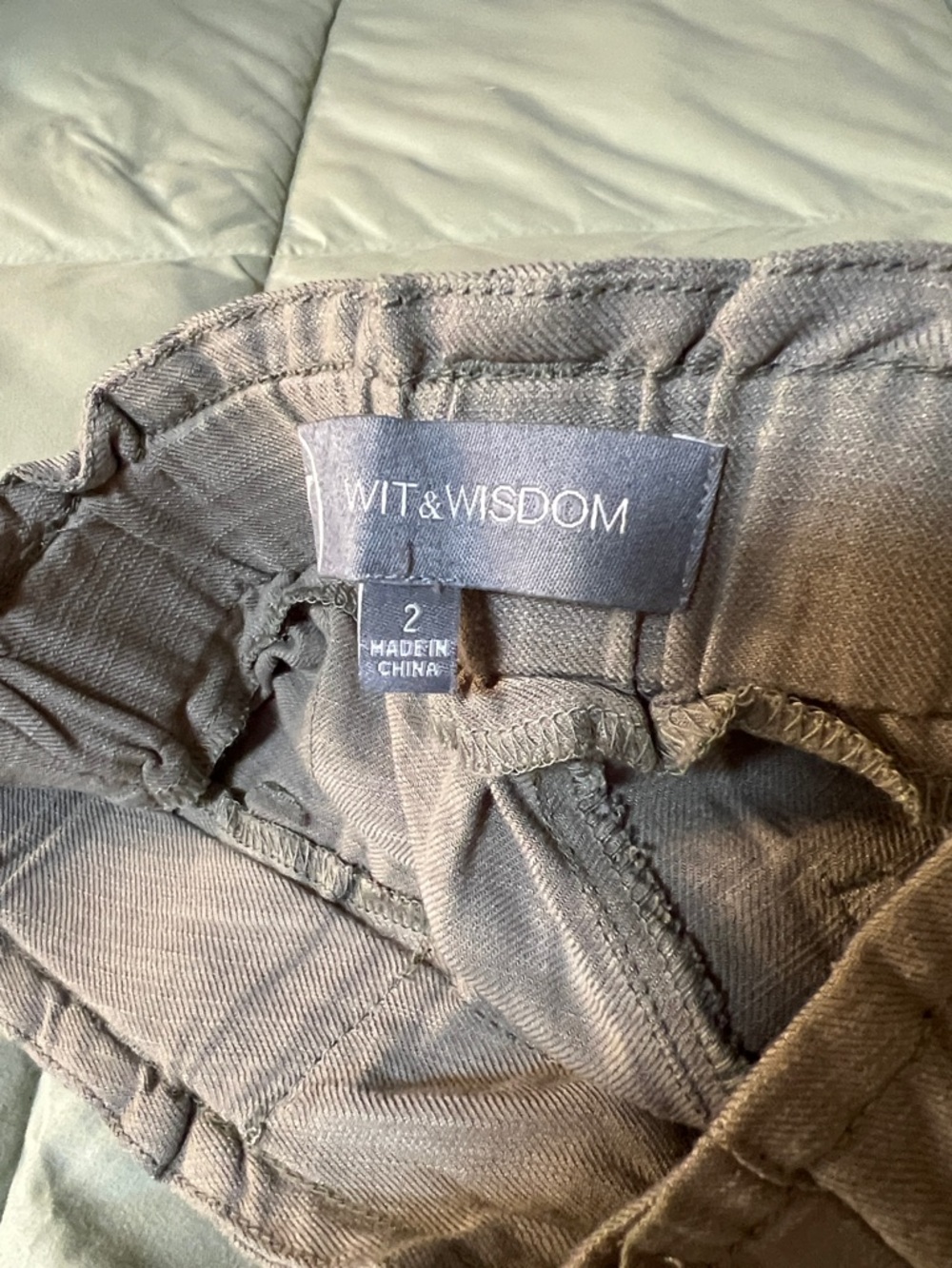 Wit & Wisdom Ab-solution Sky Rise Wide Leg Pants - Picture 3 of 7